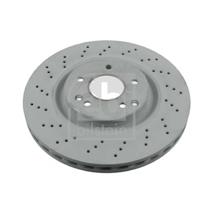 2x Febi Brake Disc 26107