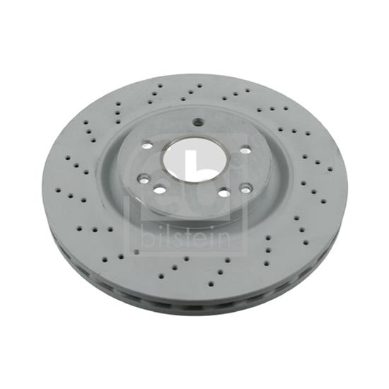 2x Febi Brake Disc 26107