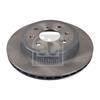 2x Febi Brake Disc 28160