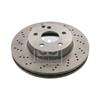 2x Febi Brake Disc 30552