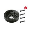 Febi Crankshaft Belt Pulley 33654