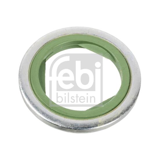 10x Febi Seal Ring, oil drain plug 35640