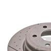 2x Febi Brake Disc 43800