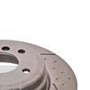 2x Febi Brake Disc 43800