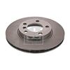 2x Febi Brake Disc 43860