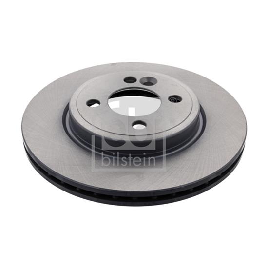 2x Febi Brake Disc 43858