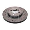 2x Febi Brake Disc 43954