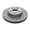 2x Febi Brake Disc 43989