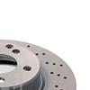 2x Febi Brake Disc 43989