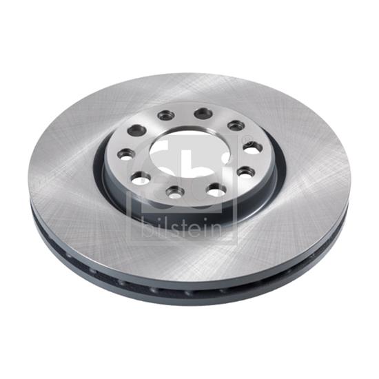 2x Febi Brake Disc 43945