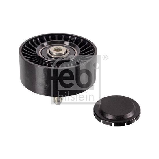 Febi Poly V Ribbed Belt Deflection Guide Pulley 48741