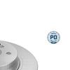 2x MEYLE Brake Disc 015 523 0033/PD