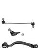 MEYLE Wheel Suspension Control Link Arm Set 016 050 0093/HD