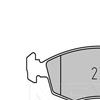 MEYLE Brake Pad Set 025 209 0818