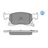 MEYLE Brake Pad Set 025 223 4220