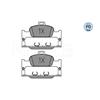 MEYLE Brake Pad Set 025 224 0216/PD