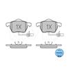 MEYLE Brake Pad Set 025 230 1820/W