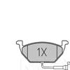 MEYLE Brake Pad Set 025 231 3119/W