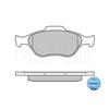 MEYLE Brake Pad Set 025 232 0217/W