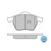 MEYLE Brake Pad Set 025 233 9219/W