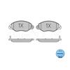 MEYLE Brake Pad Set 025 234 3418/W