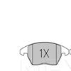 MEYLE Brake Pad Set 025 235 8720/PD