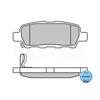 MEYLE Brake Pad Set 025 238 7114/W