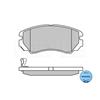 MEYLE Brake Pad Set 025 238 9116/W