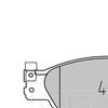 MEYLE Brake Pad Set 025 239 0818