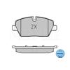 MEYLE Brake Pad Set 025 239 1517