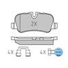 MEYLE Brake Pad Set 025 241 9217