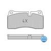 MEYLE Brake Pad Set 025 242 6118