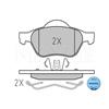 MEYLE Brake Pad Set 025 245 3518