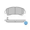 MEYLE Brake Pad Set 025 246 3217