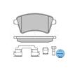 MEYLE Brake Pad Set 025 246 9317