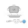 MEYLE Brake Pad Set 025 248 4818