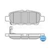 MEYLE Brake Pad Set 025 248 7113/W