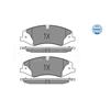 MEYLE Brake Pad Set 025 250 2119