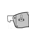 MEYLE Brake Pad Set 025 251 9021