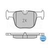 MEYLE Brake Pad Set 025 255 1417