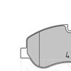 MEYLE Brake Pad Set 025 256 0217