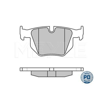 MEYLE Brake Pad Set 025 212 8217/PD