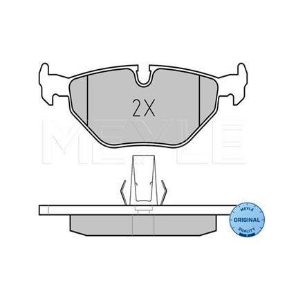 MEYLE Brake Pad Set 025 216 9117