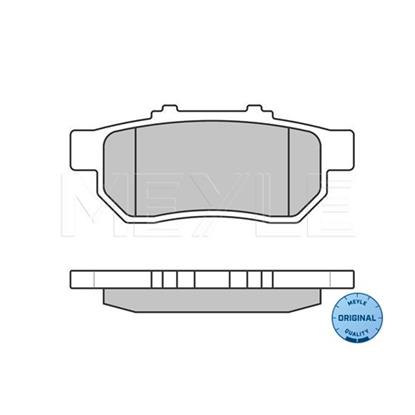 MEYLE Brake Pad Set 025 217 3813/W