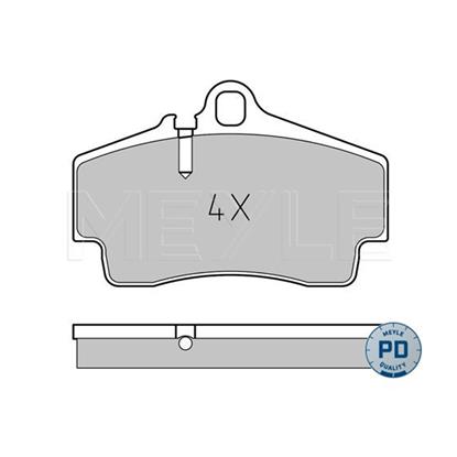 MEYLE Brake Pad Set 025 217 9216/PD