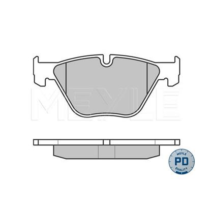 MEYLE Brake Pad Set 025 233 1320/PD