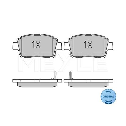 MEYLE Brake Pad Set 025 235 1017