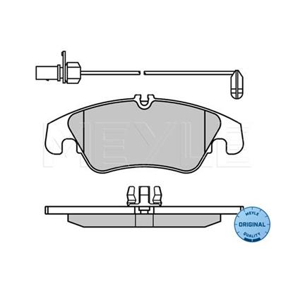 MEYLE Brake Pad Set 025 247 4319/W