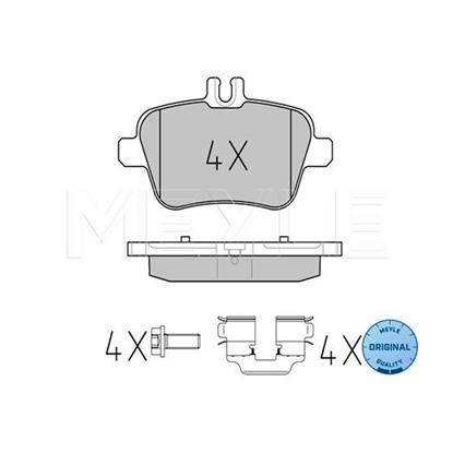 MEYLE Brake Pad Set 025 248 4818