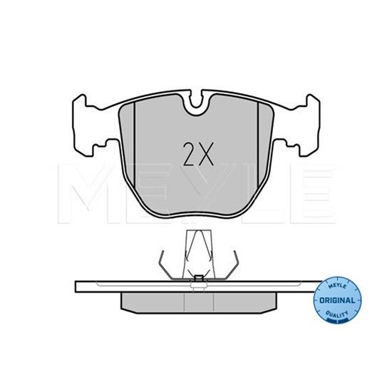 MEYLE Brake Pad Set 025 214 8619